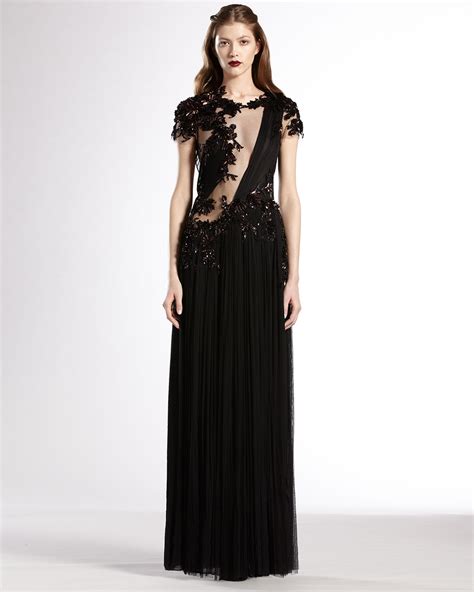 saks gucci evening gowns